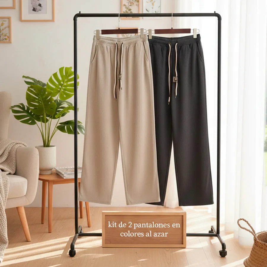 3320-NE KIT DE 2 PANTALONES 8498